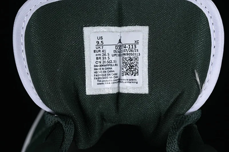 All categories Air Jordan Jordan series basketball shoes Air Jordan 1 Low G version pure original Air Jordan 1 Low "Olive Green" AJ1 Joe 1 olive green low-top basketball shoes DC0774-113